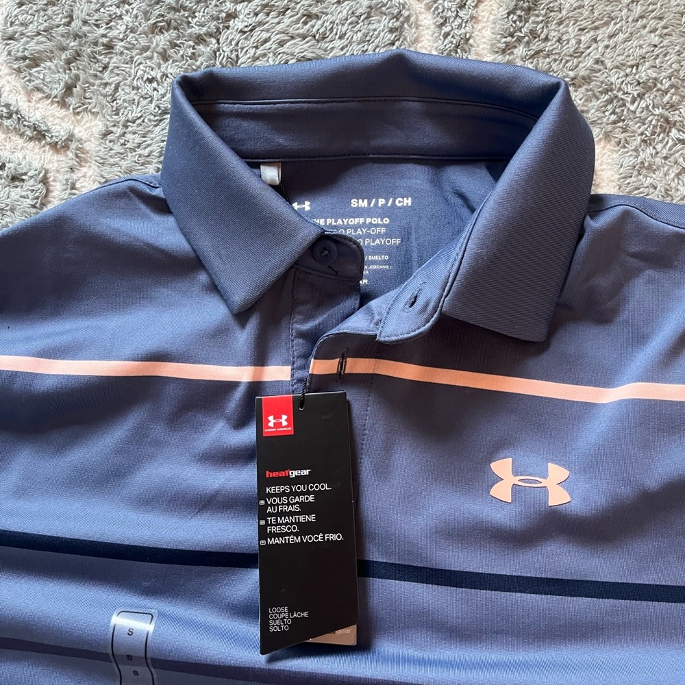 Men’s UnderArmour Polo shirt - Picture 2 of 3